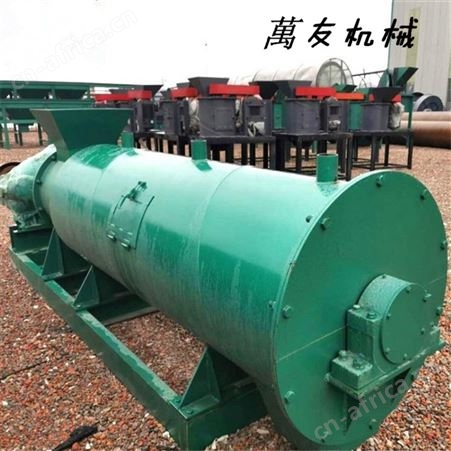 萬友牛粪搅齿造粒机有机肥生产线颗粒机器时产5吨80型