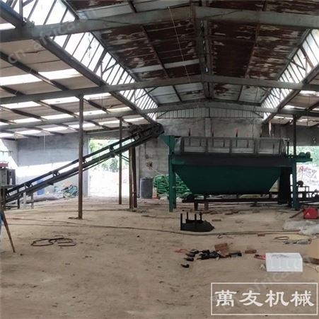 日产100吨猪粪造粒生产线整套设备厂家 动物粪便参混肥生产线设备 有机肥设备5米槽式翻堆机