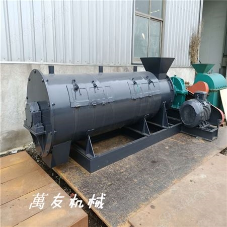 萬友大型滚筒式烘干机牛粪鸡粪干燥设备烘干效果好产量大