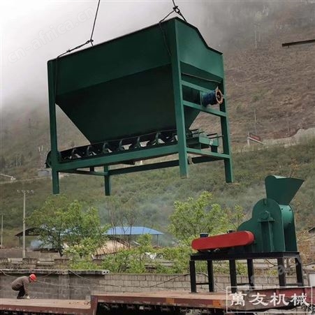 玉米秸秆猪粪翻堆生产设备 大型有机肥全套设备价格 养殖场有机肥颗粒烘干机