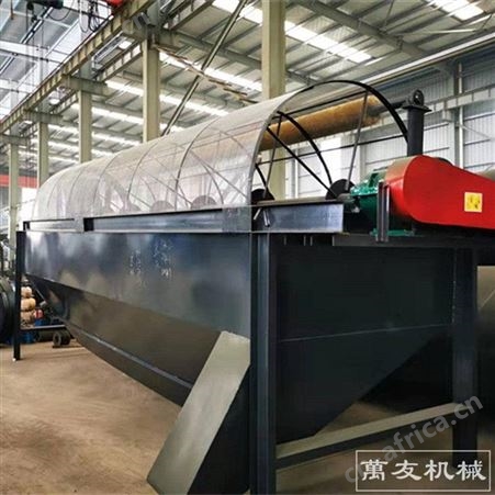 牲畜粪便粉状筛分机 有机肥料滚筒筛料机 小型有机肥生产线设备