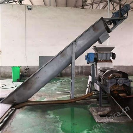 商用饭店垃圾处理设备 餐厨垃圾大型处理设备 新乡天圆油脂设备厂家