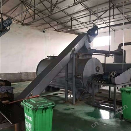 商用饭店垃圾处理设备 餐厨垃圾大型处理设备 新乡天圆油脂设备厂家