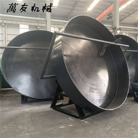 年产1万吨羊粪鸡粪有机肥生产线设备 猪粪牛粪颗粒有机肥成球机 羊粪有机肥圆盘造粒机