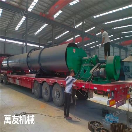 萬友颗粒有机肥烘干机酒糟豆渣小型用电烘干机有机肥设备厂家