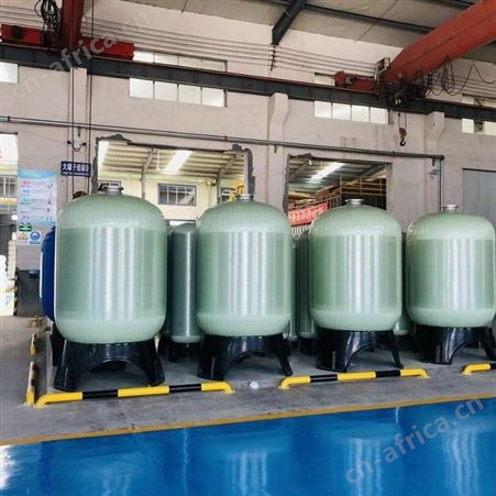玻璃钢罐石英砂锰砂活性炭过滤罐树脂软化水井水过滤器