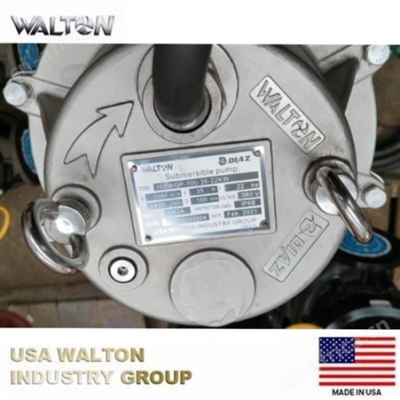 美国WALTON沃尔顿潜水泵，潜污泵，排污泵厂家直接销售