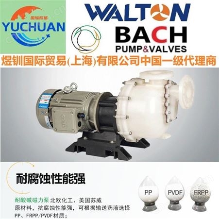 进口微型磁力泵，进口磁力泵：美国WALTON沃尔顿