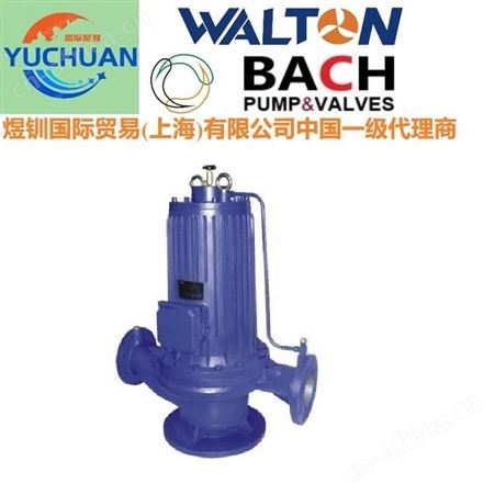 进口屏蔽管道泵，进口防爆屏蔽泵：美国WALTON沃尔顿