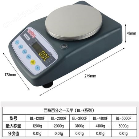 西特美国Setra精密电子天平高精度天平0.01g