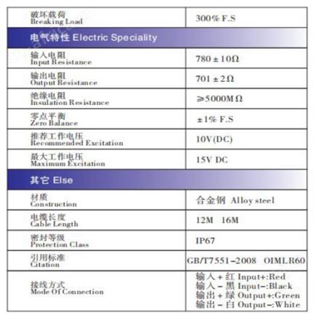 RUIMA锐马汽车衡传感器10T20T30T40T昆山RM-Q1