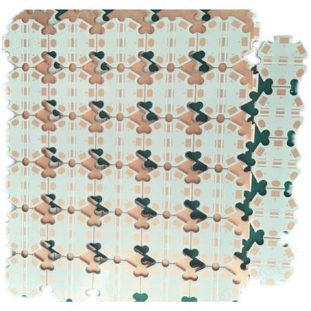 3灯并联20mm铜基板 3个3535灯基板 UVC LED基板 深紫外灯珠基板