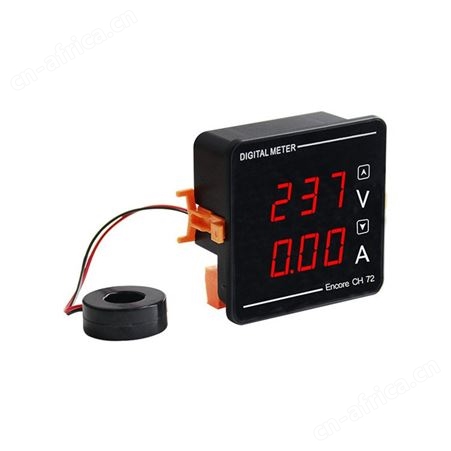 泰业 交流电流电压组合表CH-72VA嵌入式数显仪表AC50-500V/0-120A