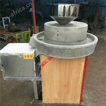 豆浆豆腐加工石磨机 文轩花岗石电动石磨机