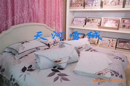 天河雪绒羊绒被 保暖透气羊毛被
