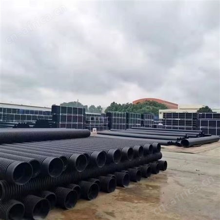 HDPE高密度聚乙烯波纹管 泰美品牌  市政道路排水管道