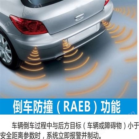 辅助刹车系统 汽车自动紧急制动系统 人脸识别 