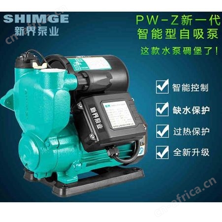新界家用增压泵PW750Z全自动多层住宅自来水管道加压泵