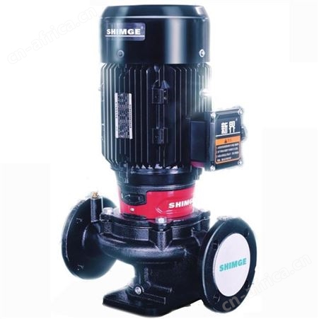 30kw立式管道离心泵新界SGL200-400(I)CG供水增压供暖循环单级泵