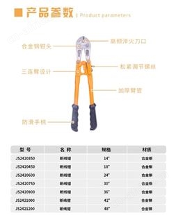 金指数佳捷仕云南昆明断线钳-工业断线钳14