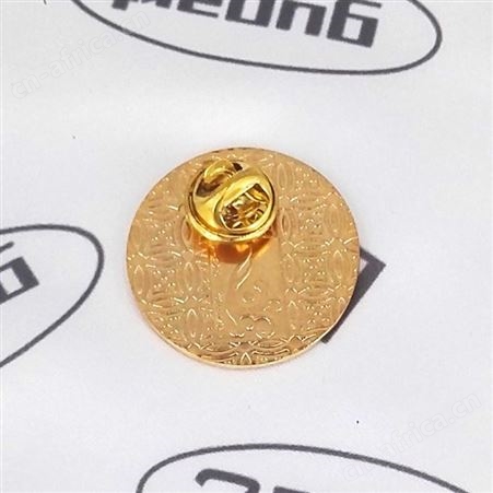 国工金属 珐琅金属企业胸牌纪念胸章定制