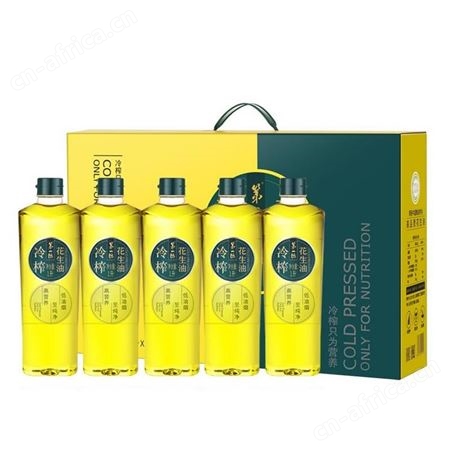 LLIFE 冷榨花生油 美泽天津礼品定制 礼品平台代理 MY-CSSP-L5-09