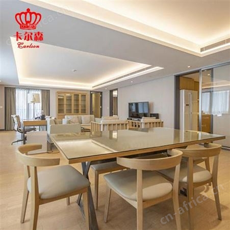 卡尔森苏州家具厂酒店式公寓家具标间全套宾馆客房软包出租屋旅馆民宿床定制