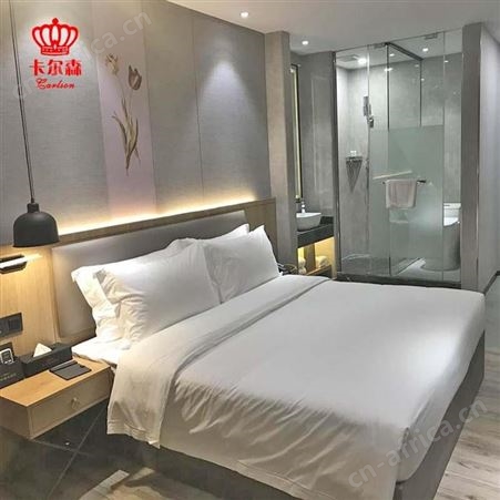 苏州卡尔森酒店床定制酒店宾馆标间全屋定制民宿床架直供