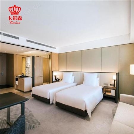 卡尔森苏州家具厂样板房宾馆家具标间快捷酒店公寓成套家具旅馆床酒店家具全套批发定制