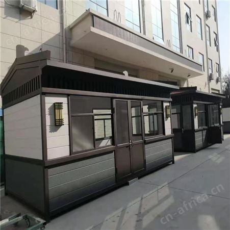 西安定做岗亭厂家 同创岗亭加工生产 钢结构活动房定做 岗亭效果图设计 西安岗亭