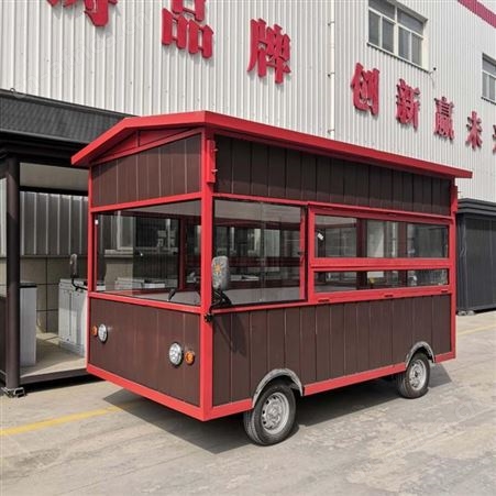 电动移动餐车 西安同创餐车 移动餐车 流动餐车 无动力推餐车