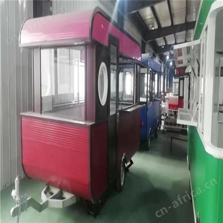 餐车 电动四轮流动摆摊餐车 电动四轮油炸商用房车 多功能小吃车 地摊经济小吃车