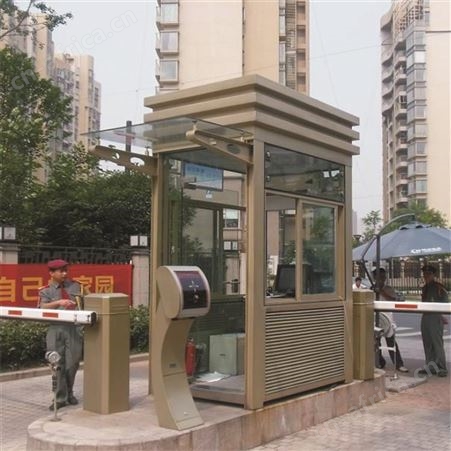 值班亭氟碳喷漆岗亭站台 西安同创交通氟碳喷漆岗亭