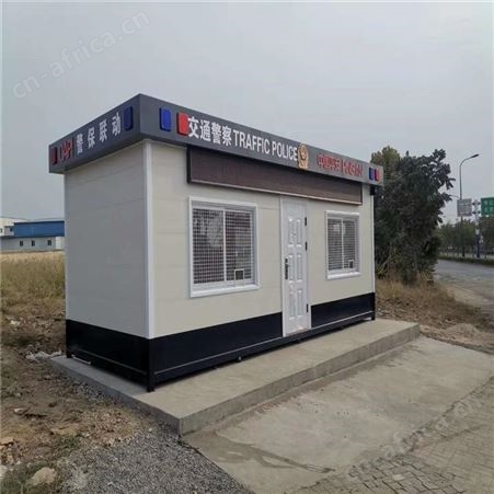 供应西安门卫值班岗亭 不锈钢岗亭 岗亭厂家定制 全国发货 西安同创岗亭