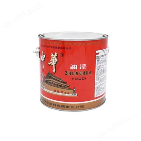 中华醇酸调和漆3.7L(4桶/件)云南昆明防锈漆金属漆彩钢瓦油漆