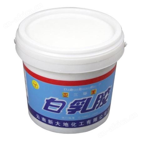 三环牌白乳胶美聚乙酸乙烯酯乳液5kg云南昆明桶装高粘接力粘纸木工胶