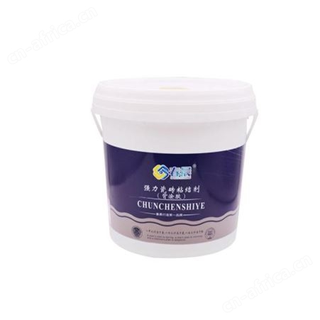春晨瓷砖背胶5kg/桶云南昆明墙砖玻化砖强力桶装背涂粘接剂胶泥
