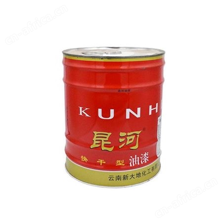 昆河调和漆18.5L/14kg云南昆明防锈漆金属漆彩钢瓦油漆