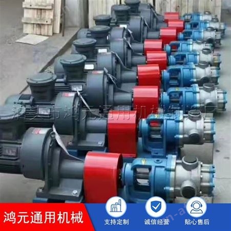 鸿元机械供应 高粘度溶胶泵 NYP胶水输送泵 NYP30大流量稠油输送泵