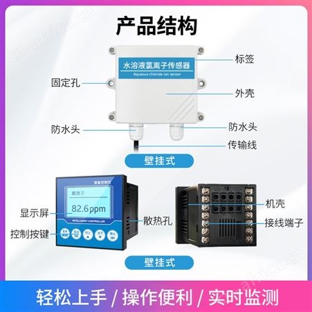 水质氯离子传感器 在线氯离子传感器 氯离子在线实时检测仪