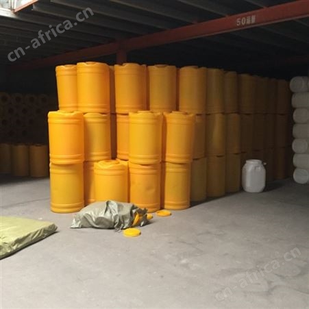 现货供应600*800塑料防撞桶 河北邢台大号吹塑防撞桶 黄色道路防撞桶厂家