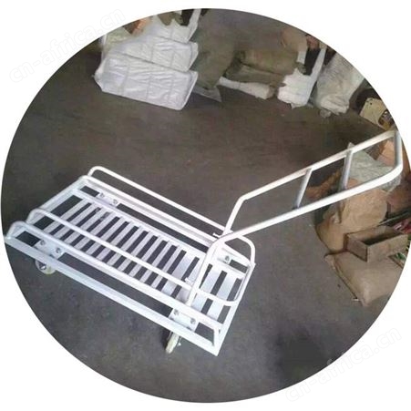 安齐电力生产围栏车网格围栏多功能平板拖车拉货周转搬运理货工具围栏车手推车