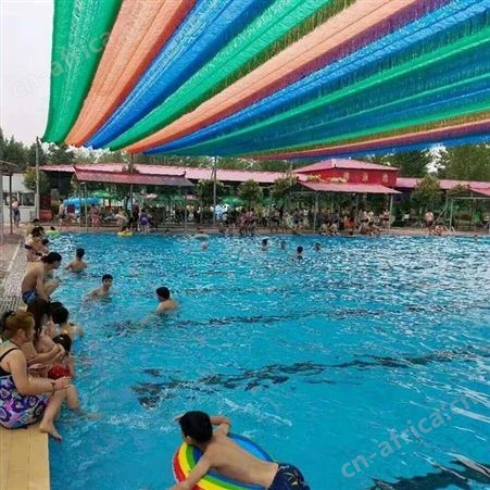 彩色遮阳网 幼儿园户外防晒网 多彩隔热网 耐热流苏网  戈慕莱