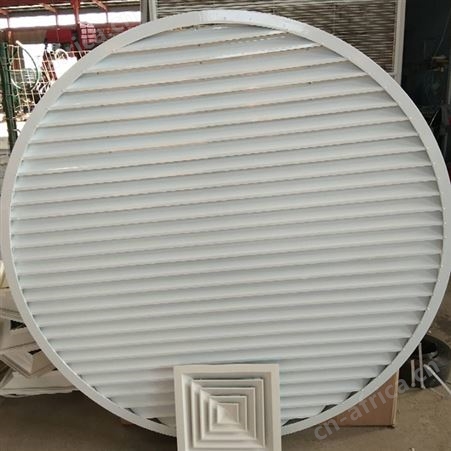 圆形防雨百叶风口