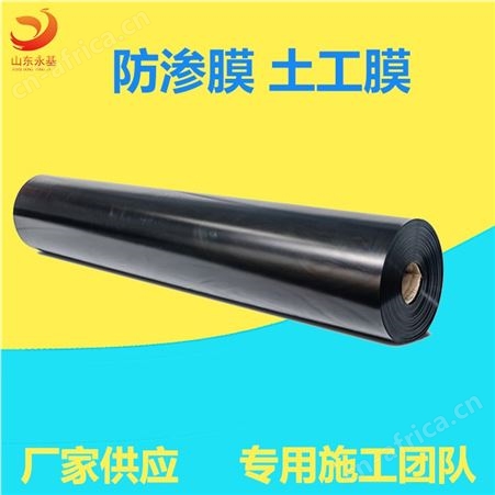 高密度聚乙烯土工膜 养猪场土工膜可施工