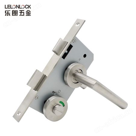 批发RTH-03+RML-16+RDA-46+ 欧标室内门锁 304不锈钢分体锁红绿指示卫浴锁公共卫生间门锁不锈钢执手锁