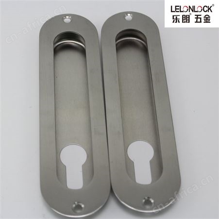 乐朗RDA-57+50SD+RCR-01 不锈钢暗拉手移门锁厨房卫浴移门锁