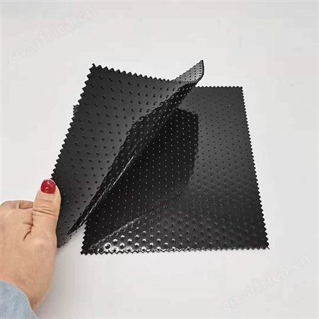 黑色光面防渗膜 垃圾填埋场进口土工膜 耐酸碱抗氧化