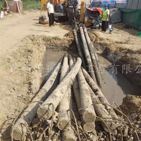 北京非开挖拉管顶管公司  北京京新畅通施工队