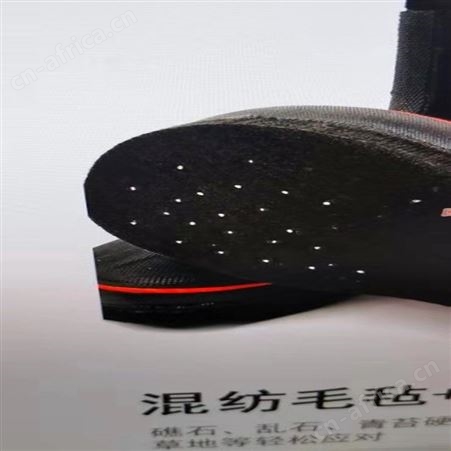 钓鱼靴子 毛毡钉防水矶钓鞋底，防滑垂钓与靴子毛毡